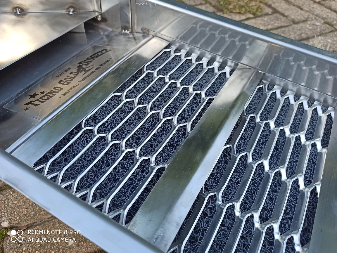 Skipper – Sluice box con setaccio integrato e scarico ghiaia a pedale - immagine 2