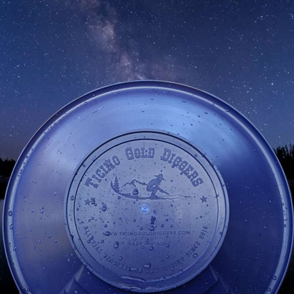Batea Blue River – Piatto da cercatore d’oro professionale