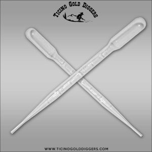 2X Pipette 3 ml di alta qualità