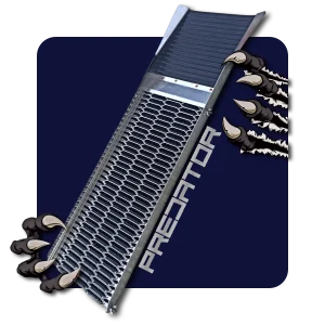 Predator – Sluice box per oro con trappole a rombo