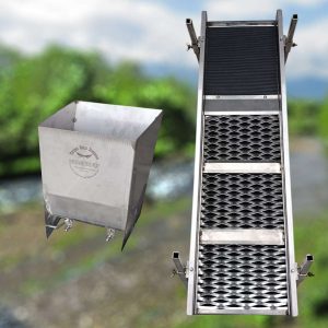 Water Beetle Standard con supporti e Dragonfly© – Sluice box per oro
