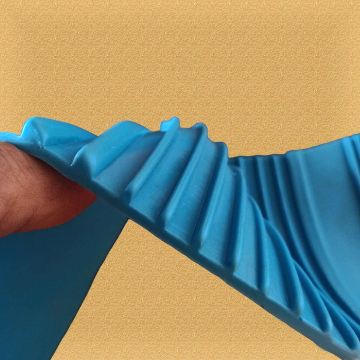 Tappetino a onde per ricerca oro 15x40 in silicone