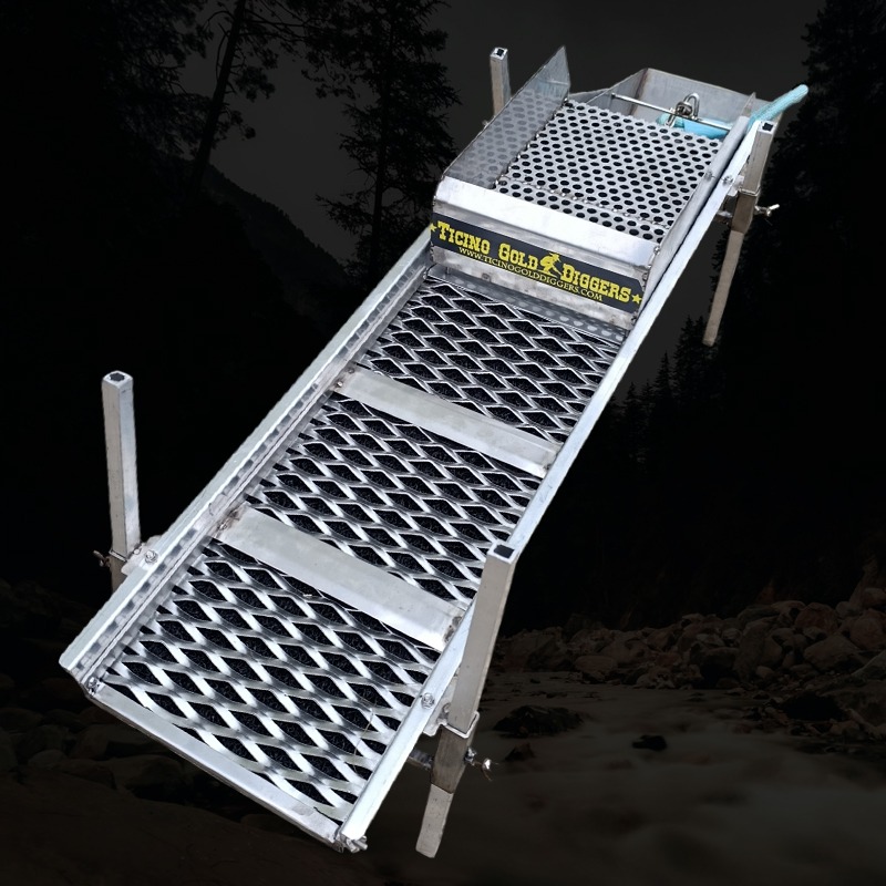 TGD Alien Sluice Box – Sluice box per ricerca oro professionale