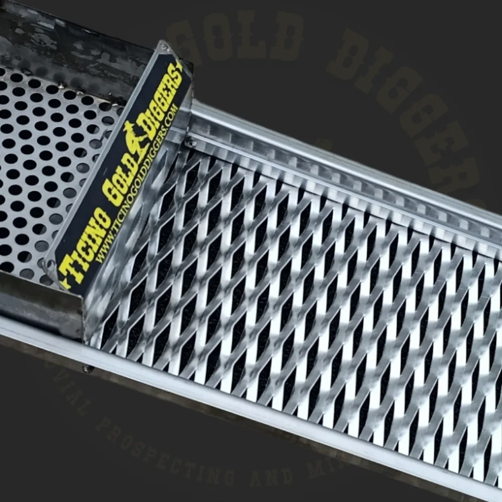 TGD Alien Basic – Sluice Box per ricerca oro con setaccio integrato - immagine 2