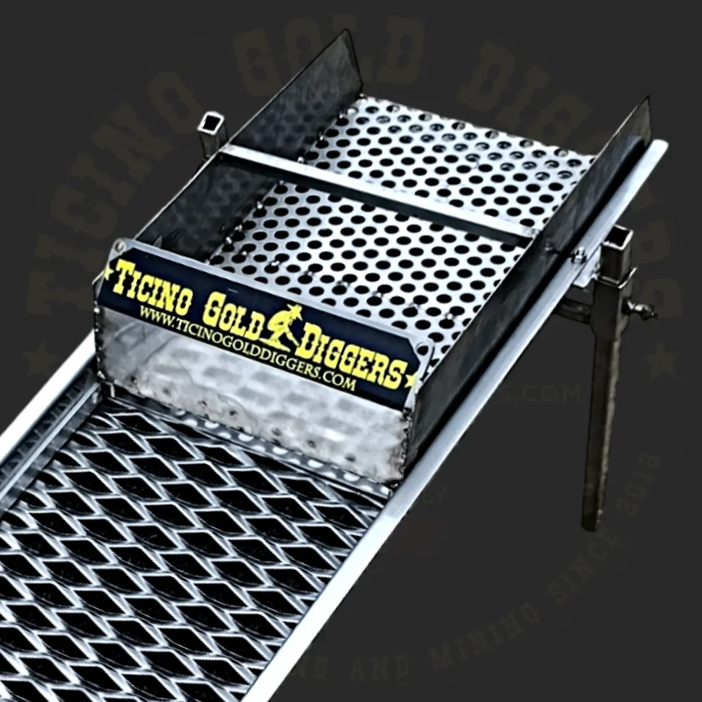 TGD Alien Basic – Sluice Box per ricerca oro con setaccio integrato - immagine 3